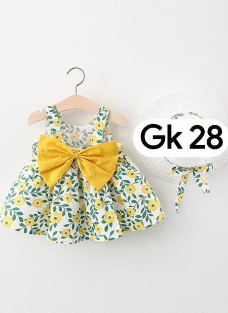 Multi GURUKRUPA Fancy Stylish Party Wear Girls Kids Colllection GK-28